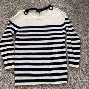J Crew Striped Sweater